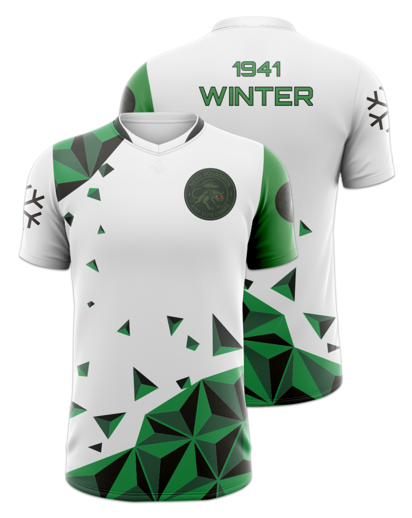 Rendered product preview, stack