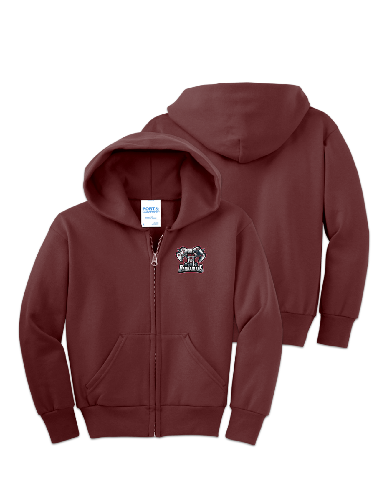 Rendered product preview, stack