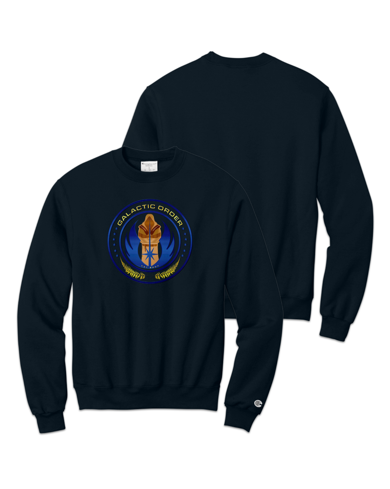 Rendered product preview, stack