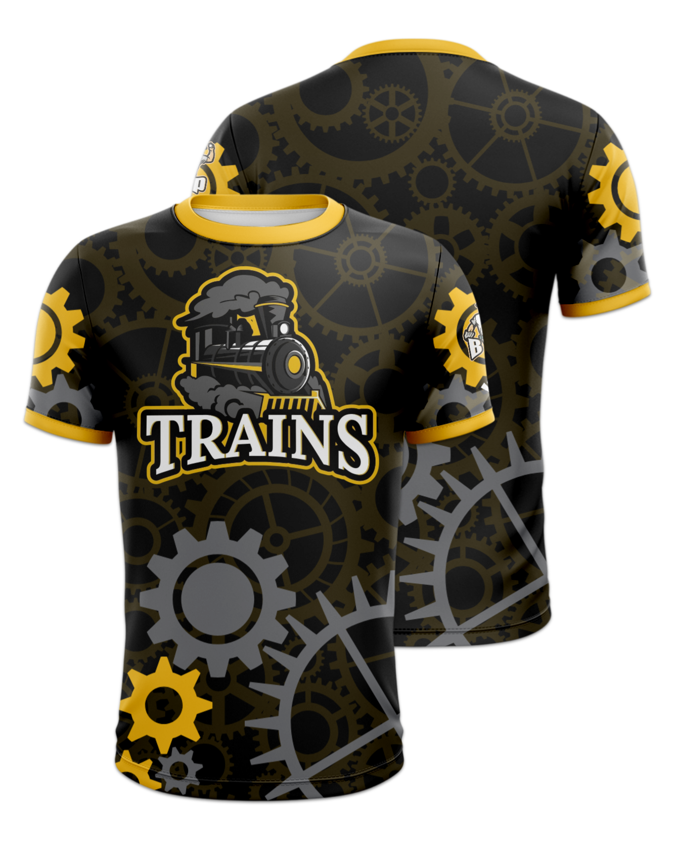 Rendered product preview, stack