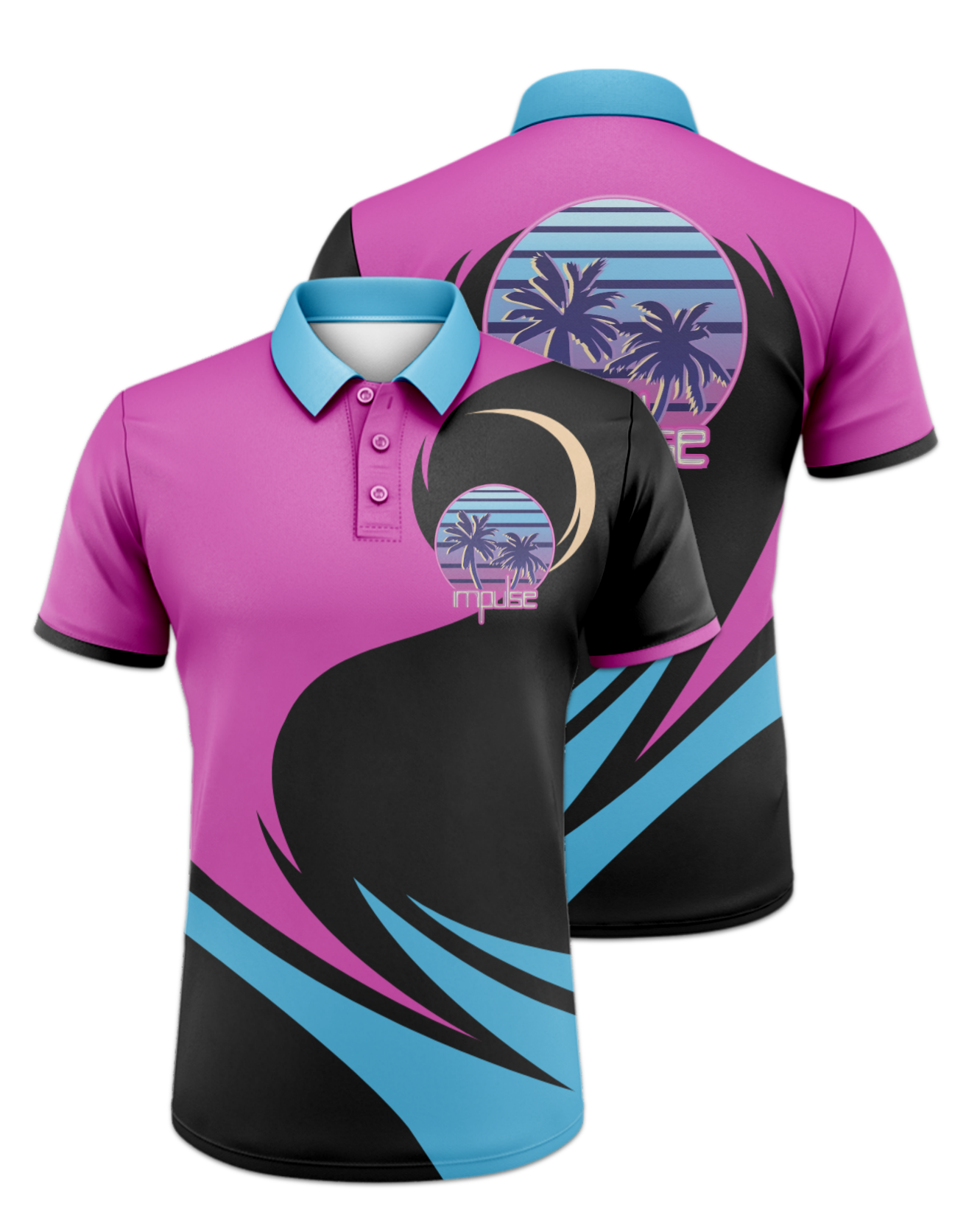 Rendered product preview, stack