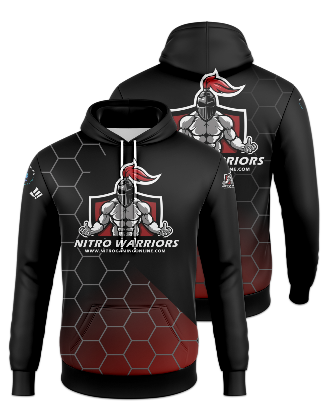 Rendered product preview, stack