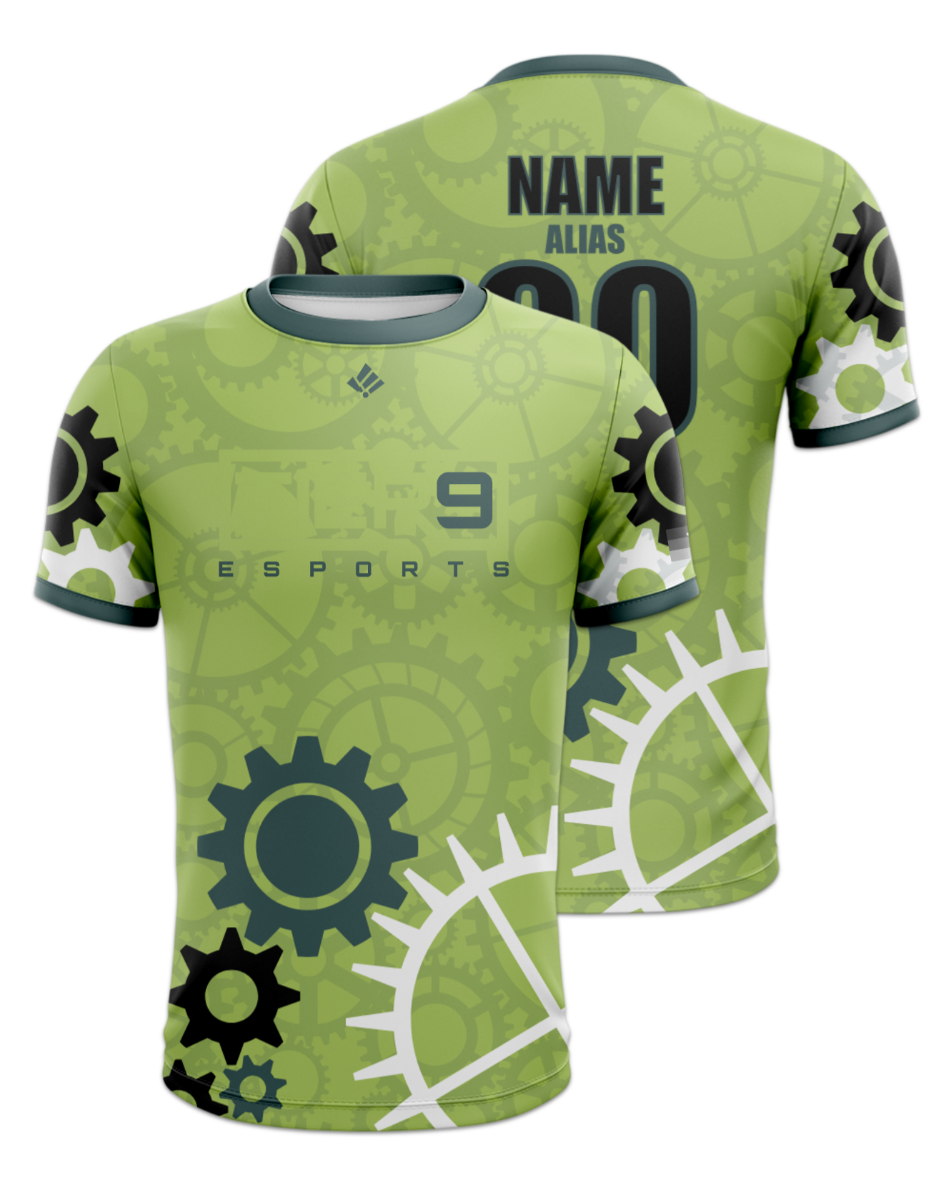 Rendered product preview, stack