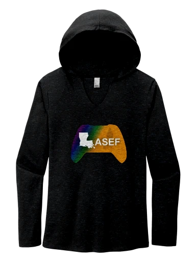 District Women's Perfect Tri Long Sleeve Hoodie preview, front