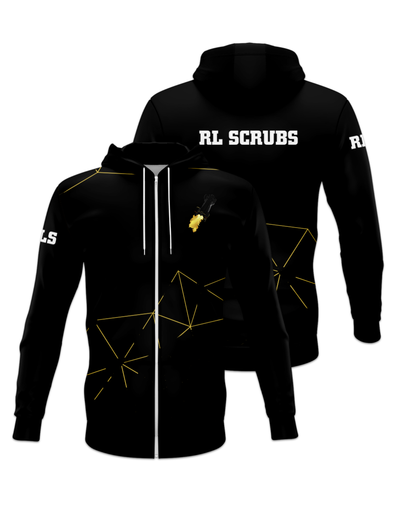 Rendered product preview, stack