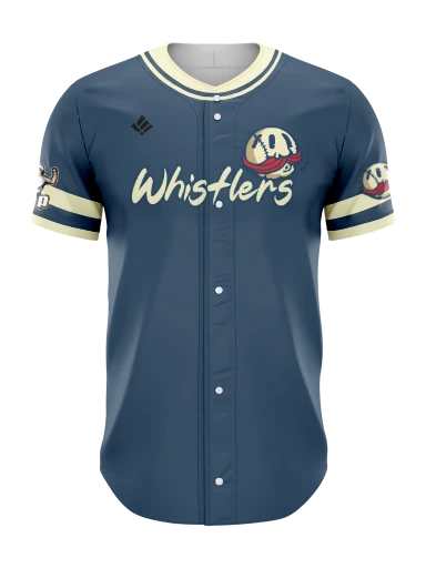 Sublimated Full Button Baseball Jersey preview, front