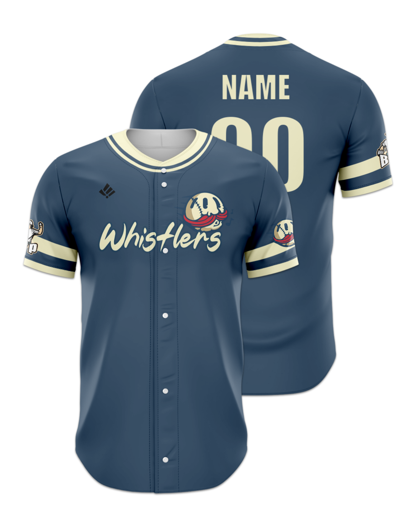 Rendered product preview, stack