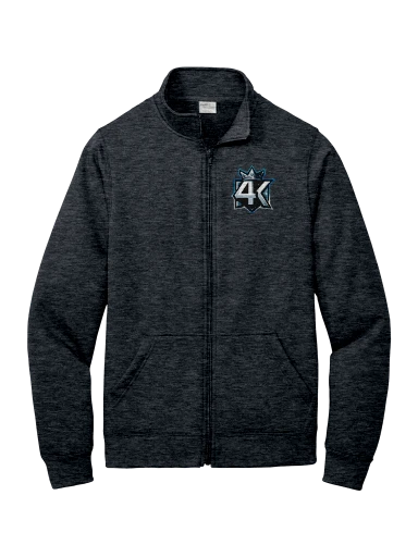 Port & Co Core Fleece Cadet Full-Zip Sweatshirt preview, front