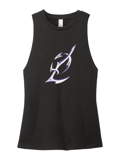 District Women's Perfect Tri Muscle Tank preview, front
