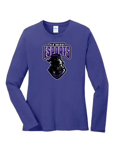 Women's Long Sleeve Core Cotton Tee preview, front