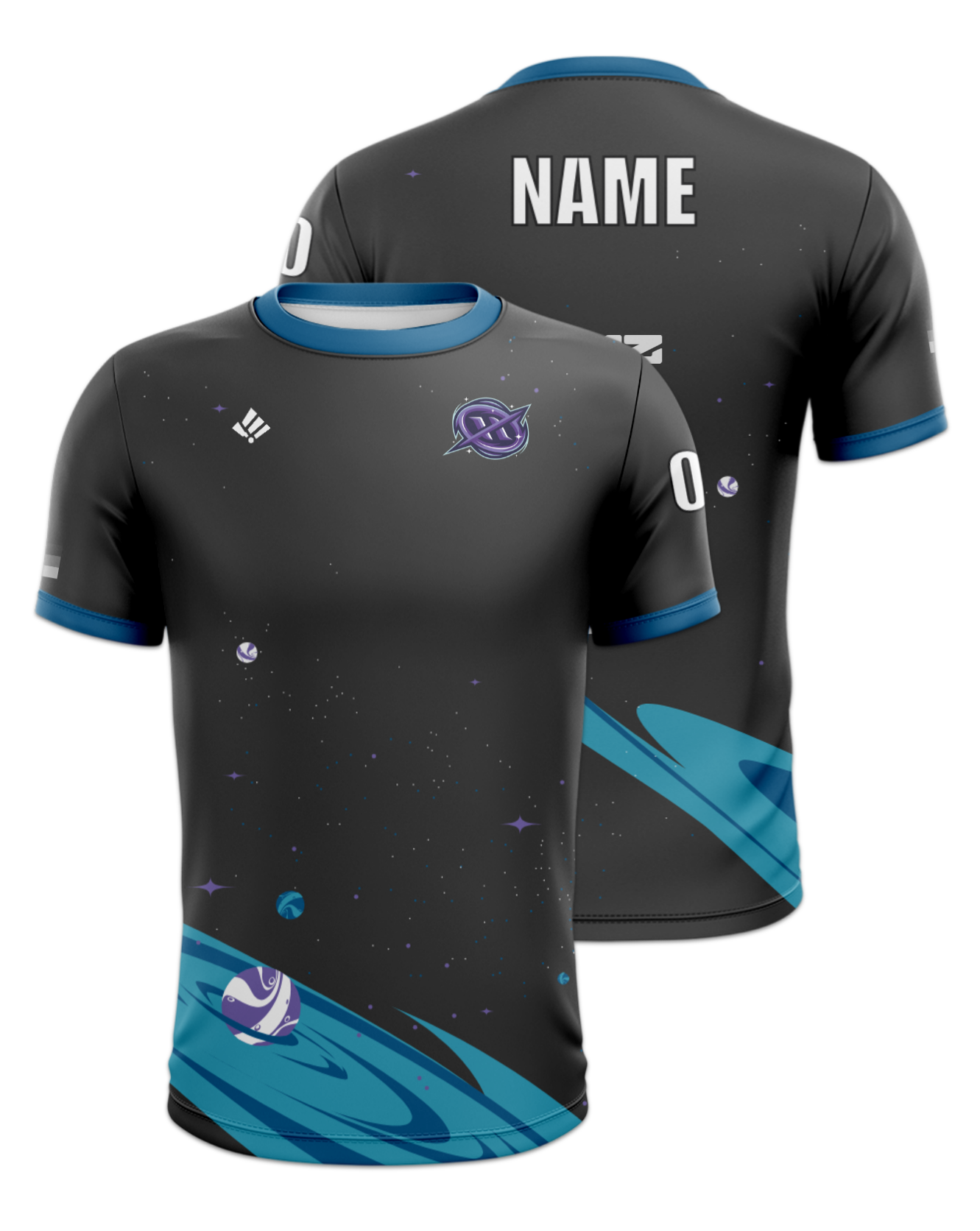 Rendered product preview, stack