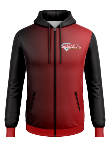 BBAX Fade 2 Zip Fleece Hoodie preview, front
