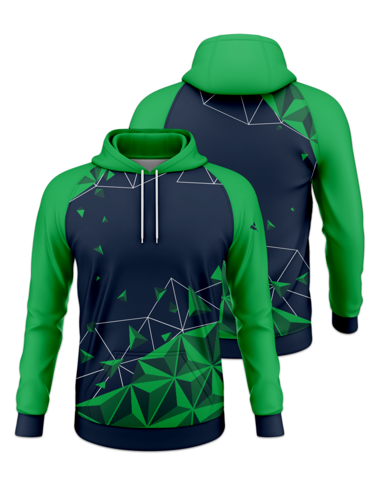 Rendered product preview, stack