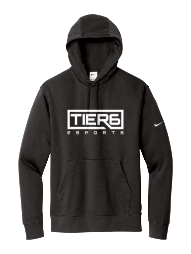 Tier 6 Fundraising Store Nike Club Fleece Sleeve Swoosh Pullover Hoodie preview, front