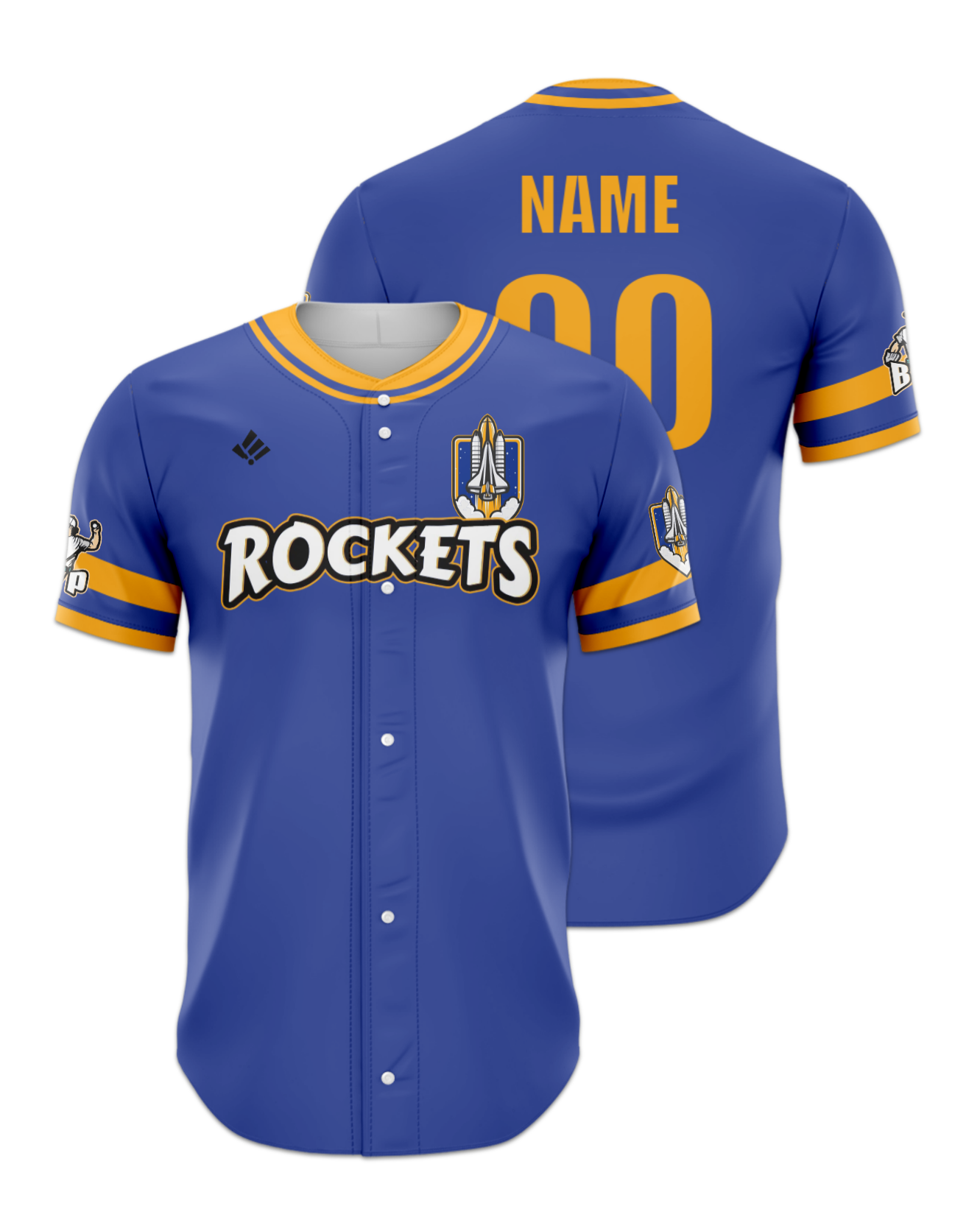 Rendered product preview, stack