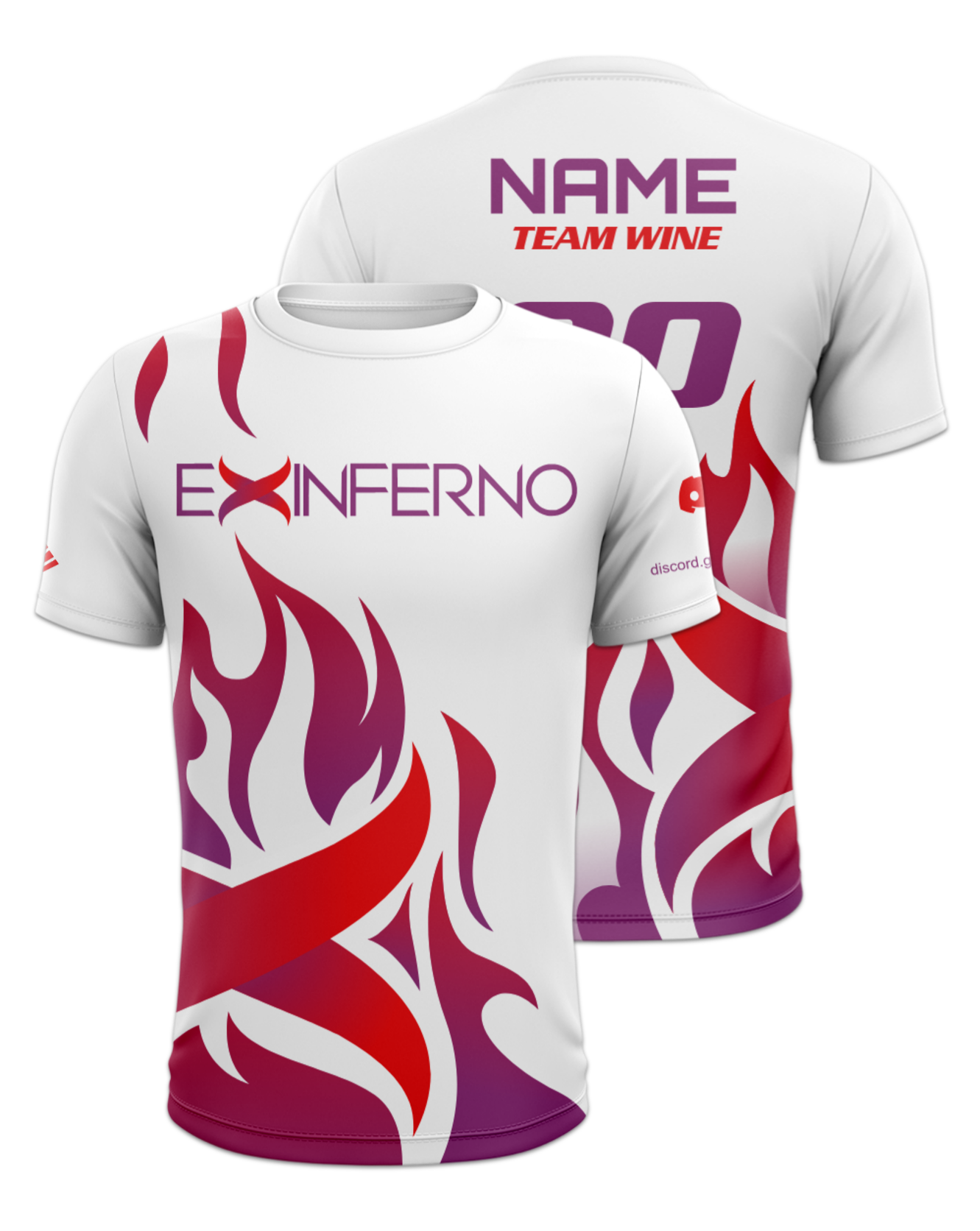 Rendered product preview, stack