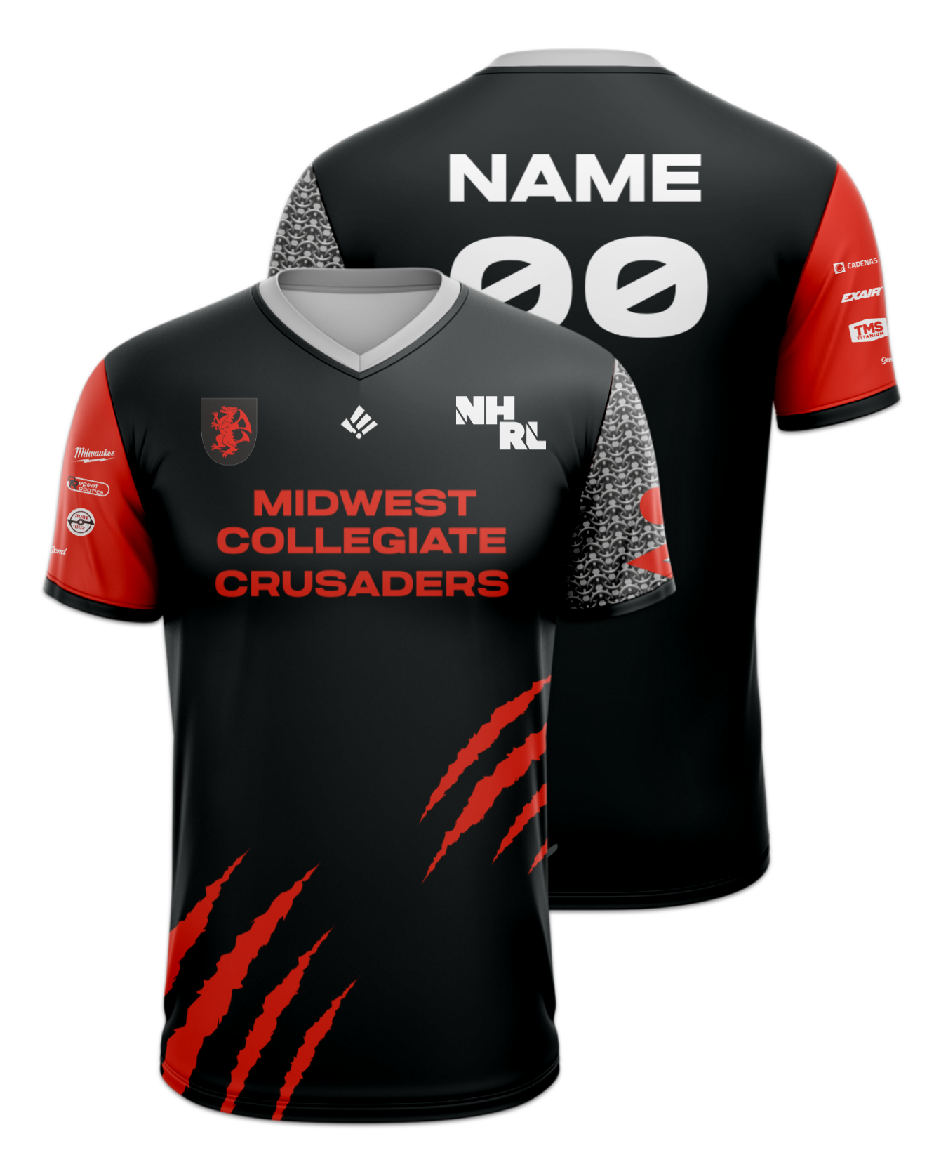 Rendered product preview, stack