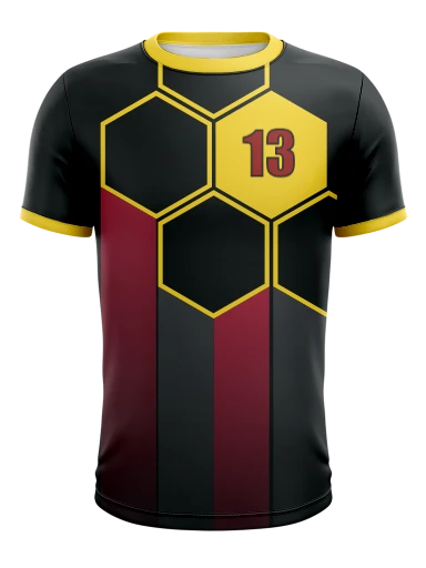 Custom Crew Neck Esports Jersey preview, front