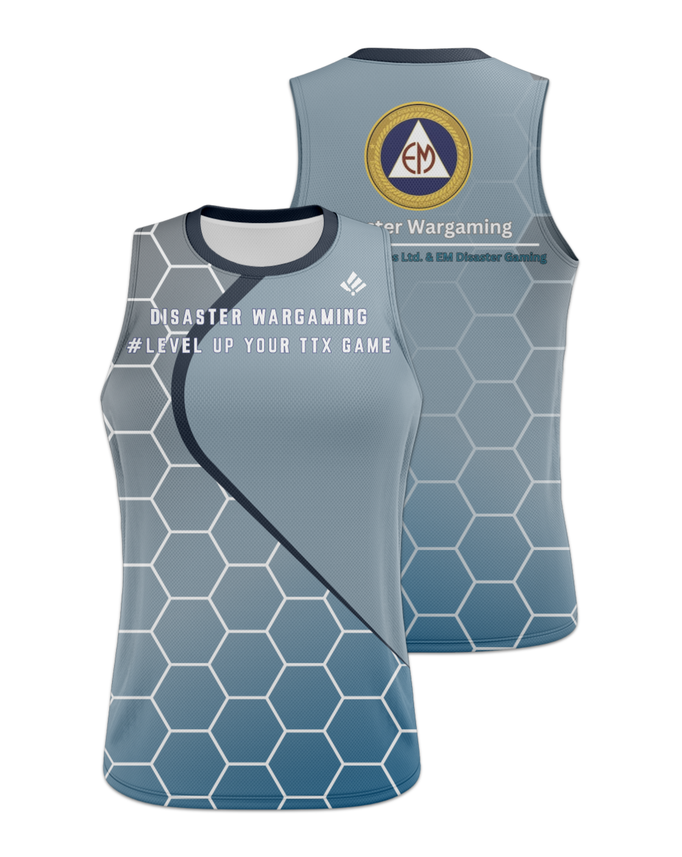 Rendered product preview, stack