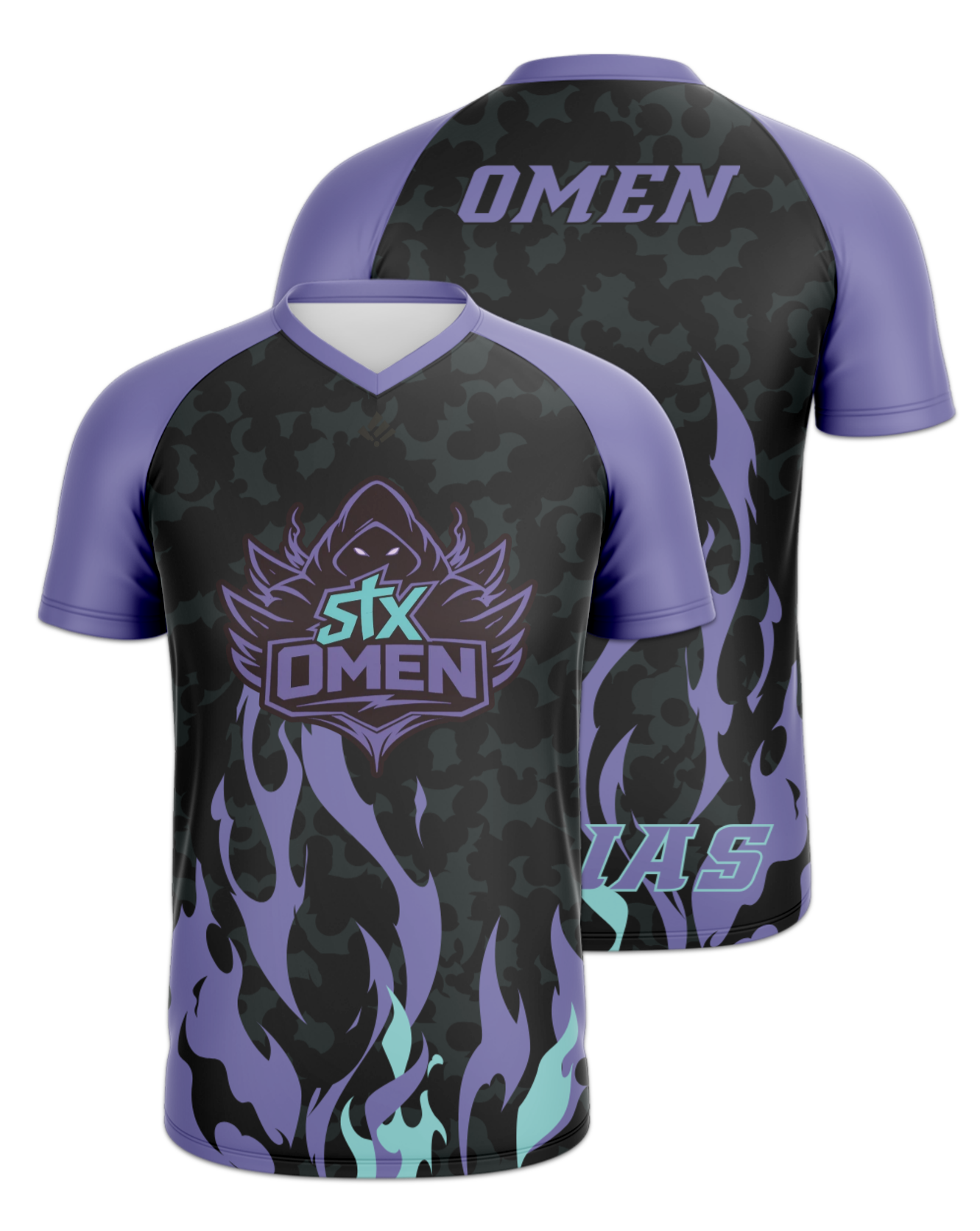 Rendered product preview, stack