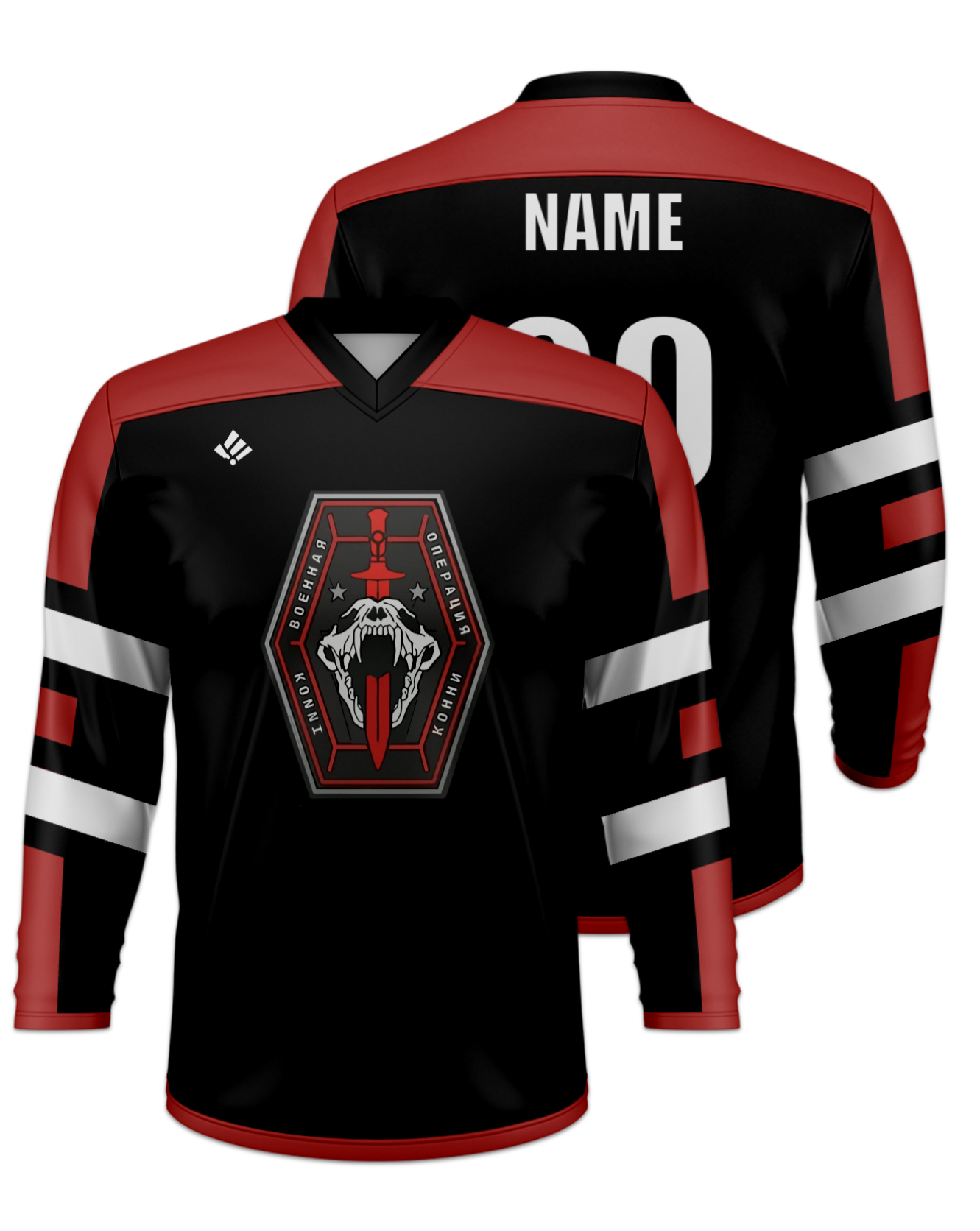 Rendered product preview, stack