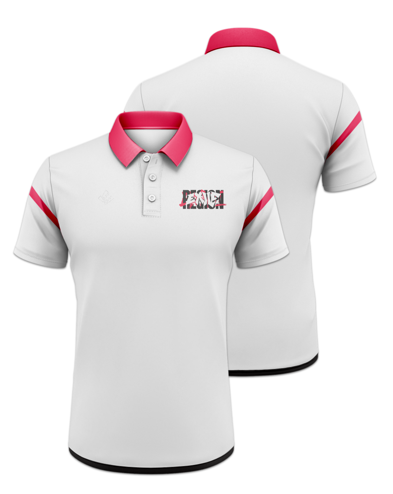 Rendered product preview, stack