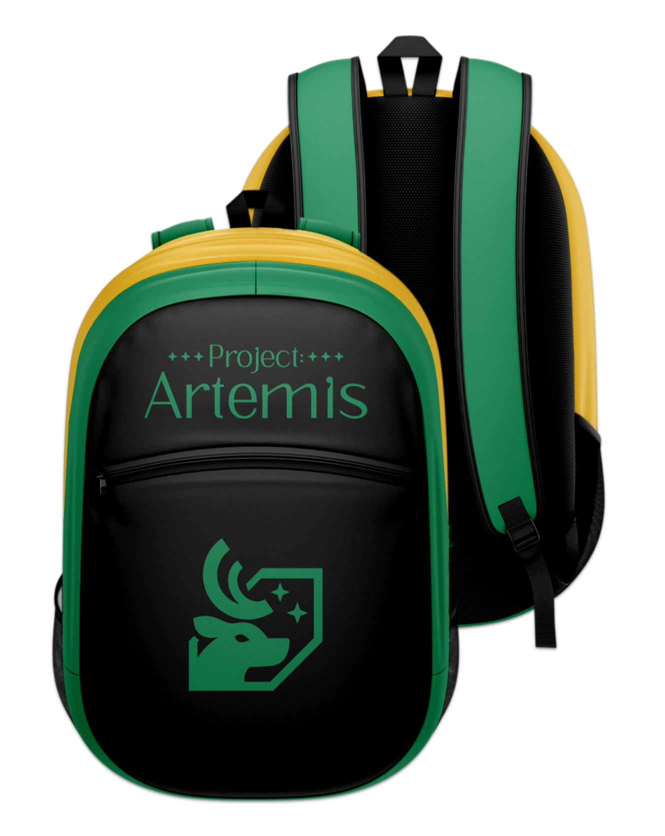 Rendered product preview, stack