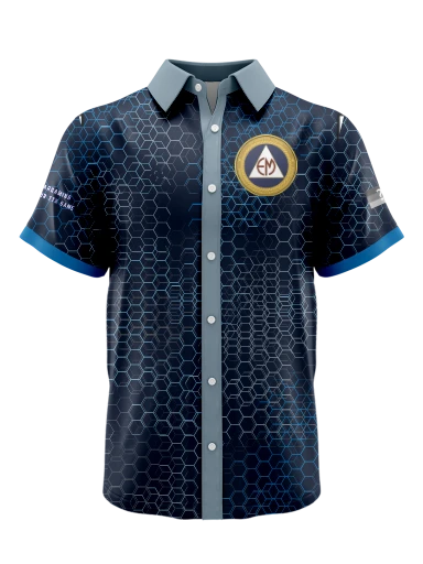 Custom Sublimated Hawaiian Shirt preview, front