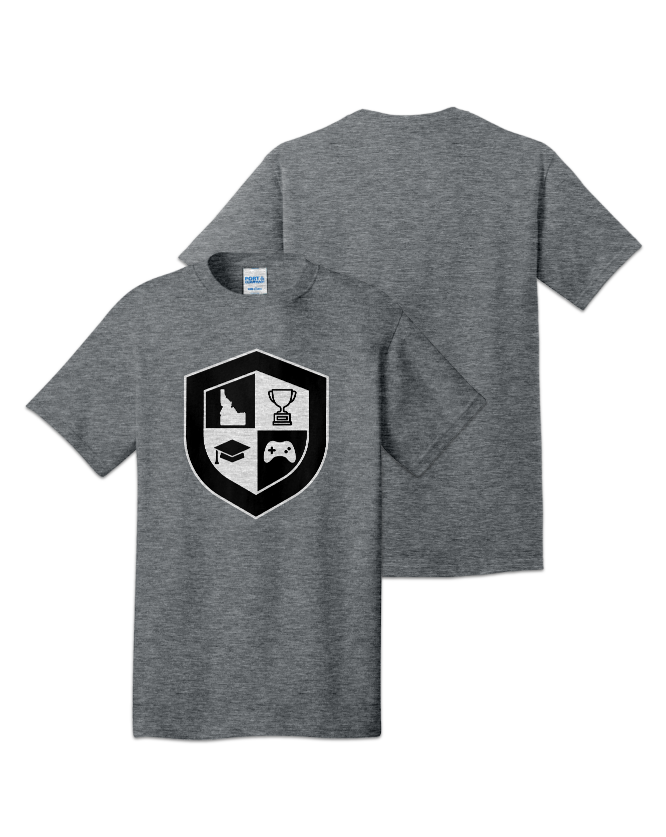 Rendered product preview, stack