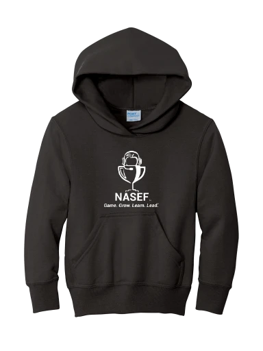 Port & Co Youth Core Fleece Pullover Hooded Sweatshirt preview, front