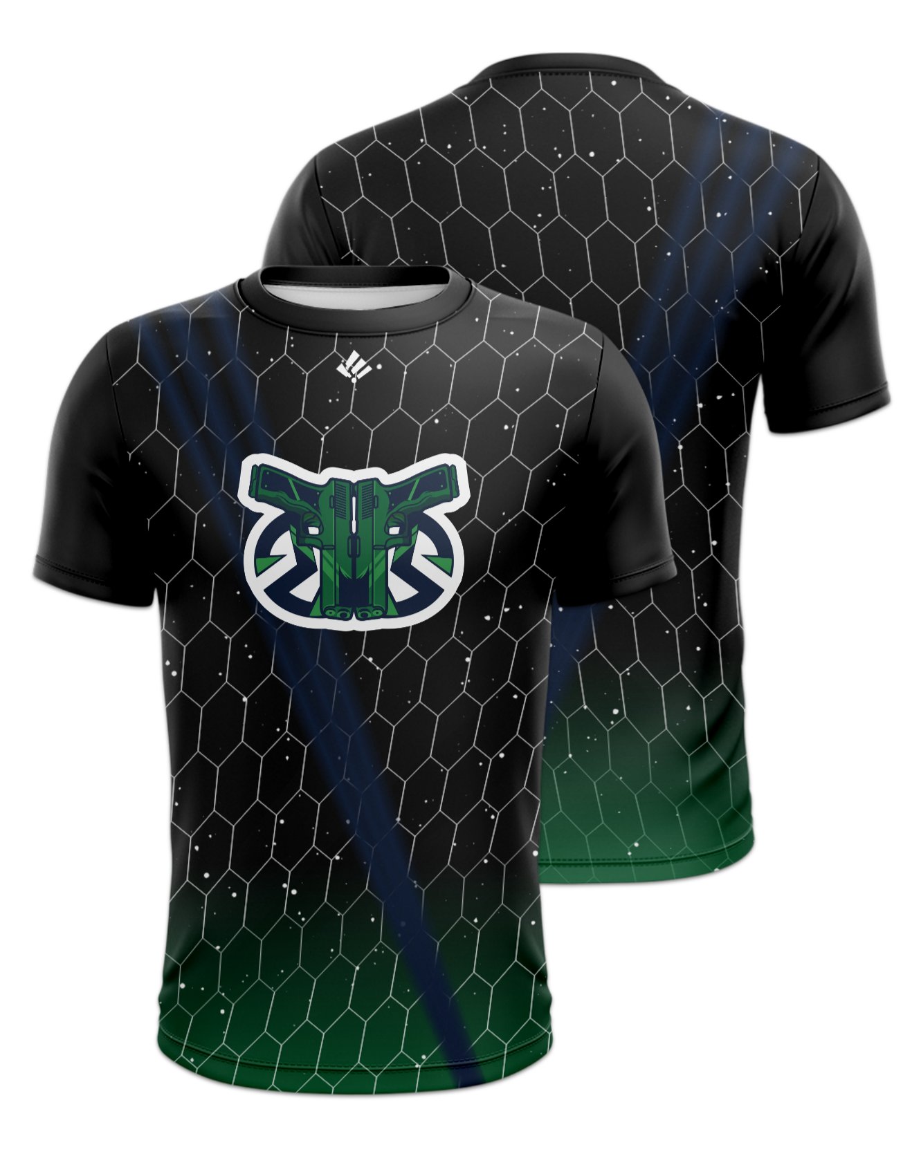 Rendered product preview, stack