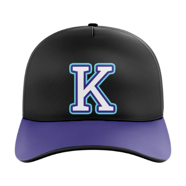 Sublimated 5 Panel Curved Bill Cap preview, front