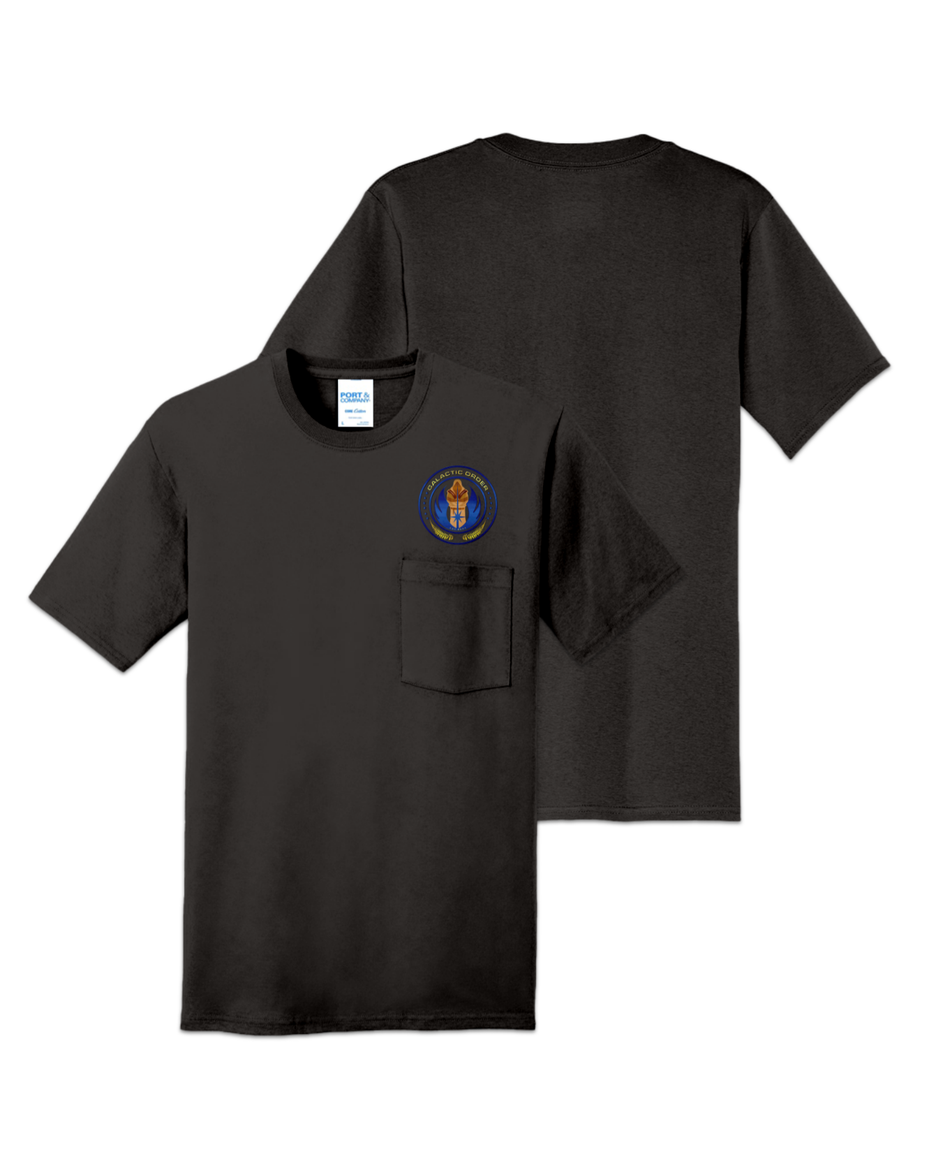 Rendered product preview, stack