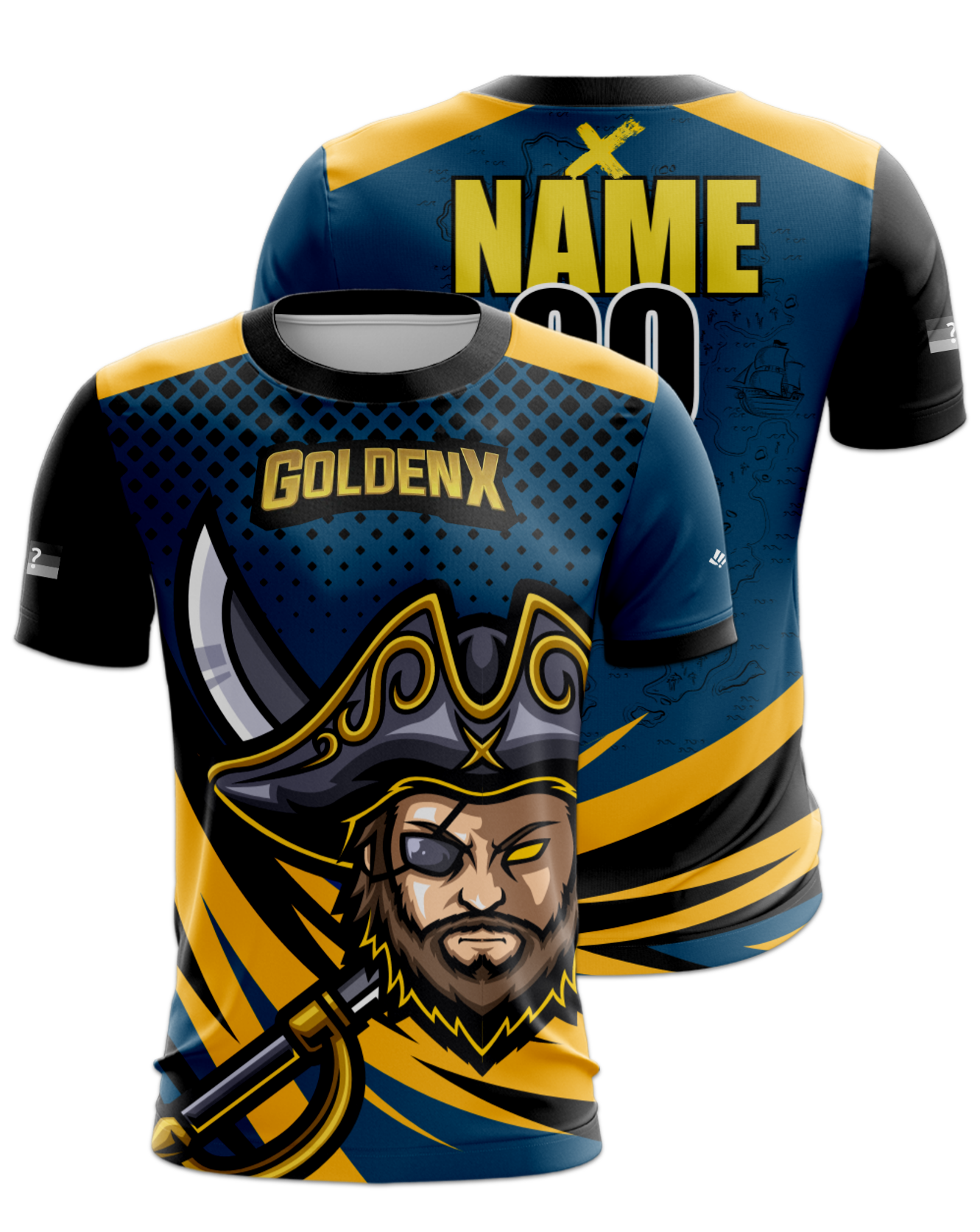 Rendered product preview, stack