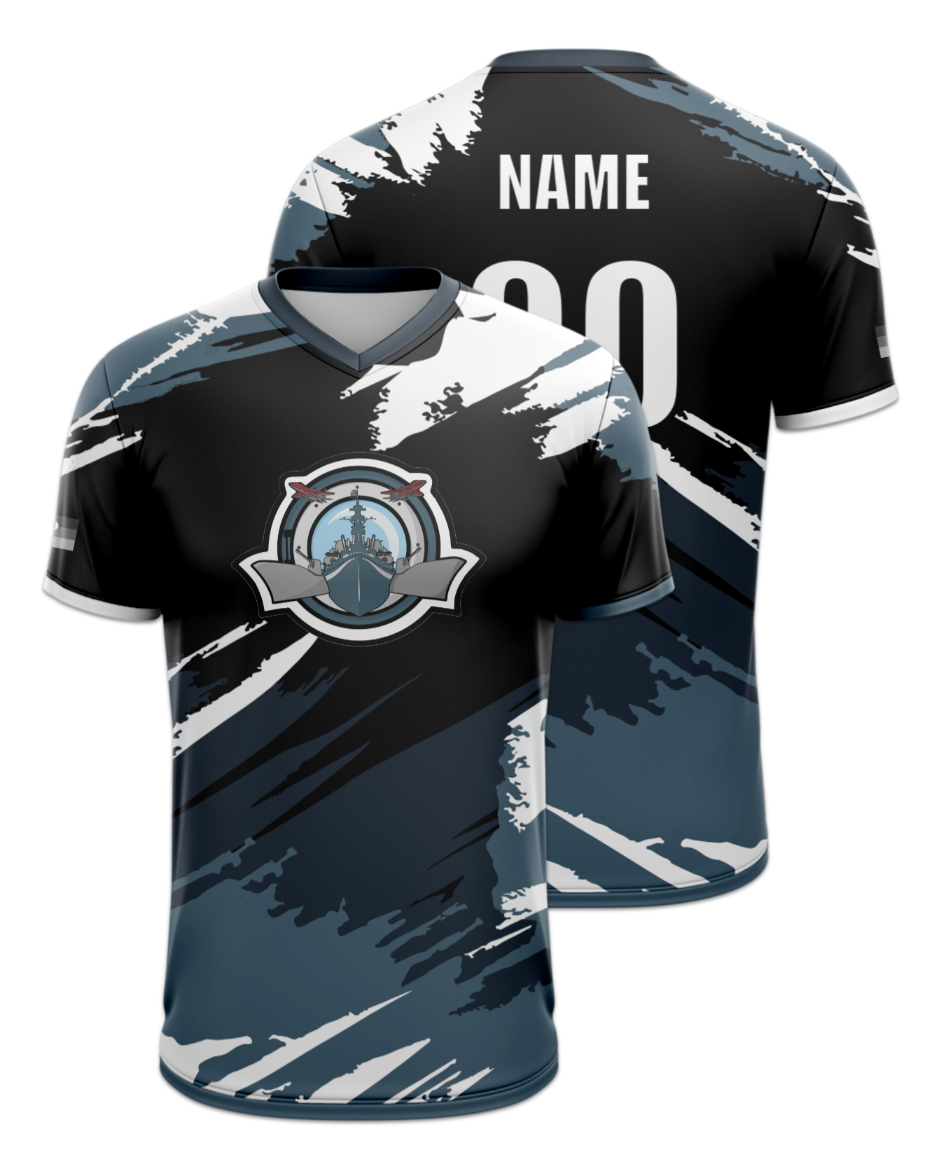 Rendered product preview, stack