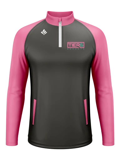 Tier 6 Team Store Men's Long Sleeve 1/4 Zip preview, front