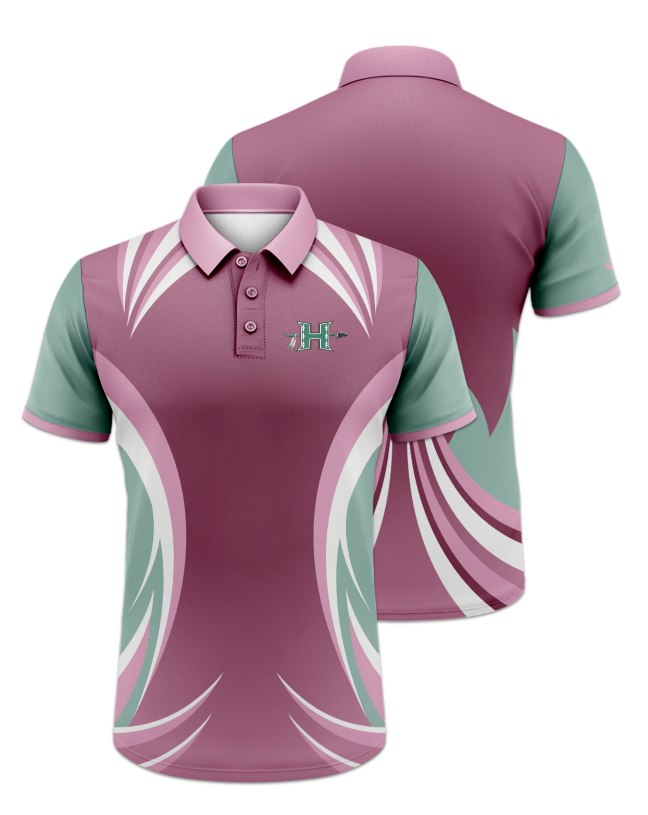 Rendered product preview, stack