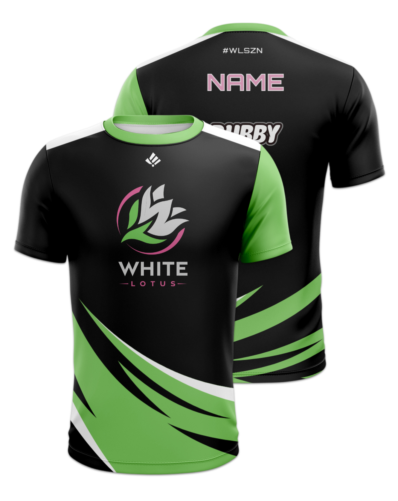 Rendered product preview, stack