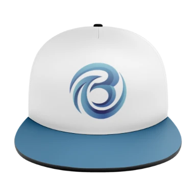 Cap Flat Bill-White preview, front