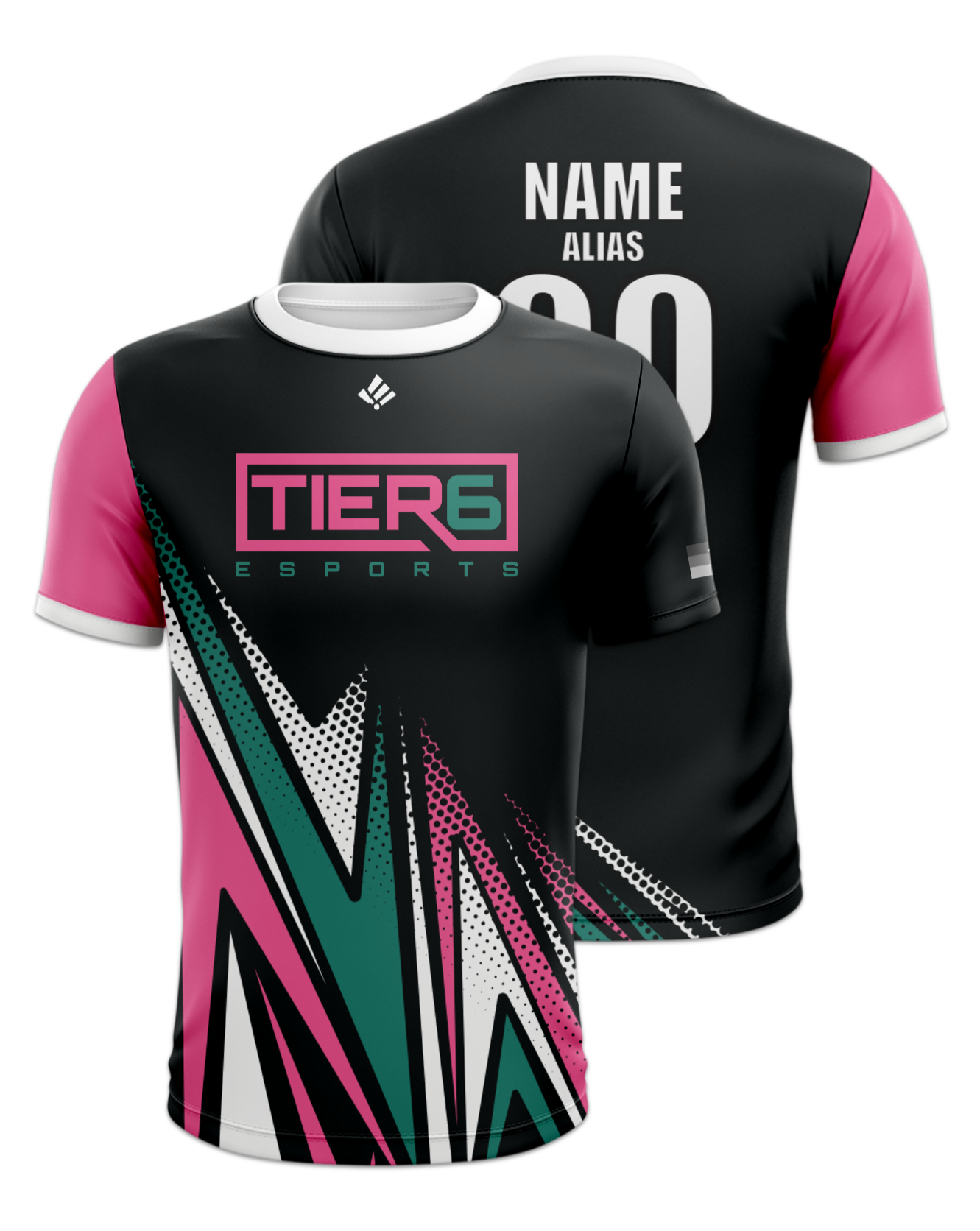 Rendered product preview, stack