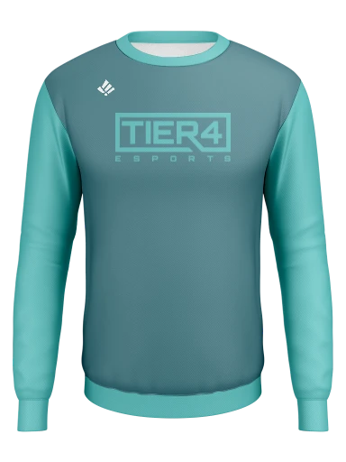 Tier 4 Esports Team Store Crew Neck Poly Fleece Sweatshirt preview, front