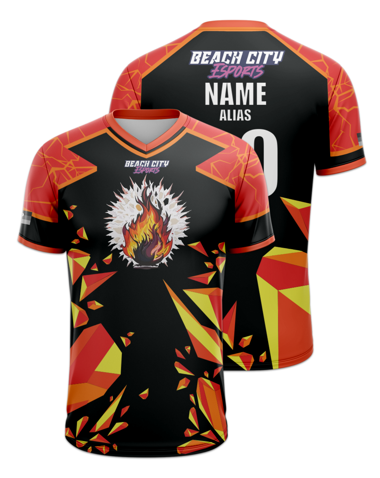 Rendered product preview, stack