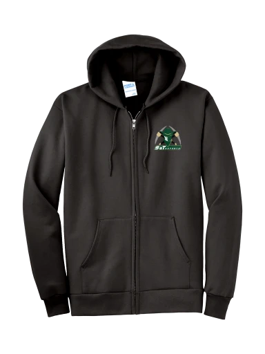 Tall Essential Fleece Full-Zip Hooded Sweatshirt preview, front