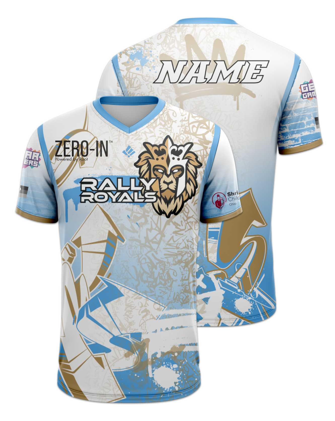 Rendered product preview, stack