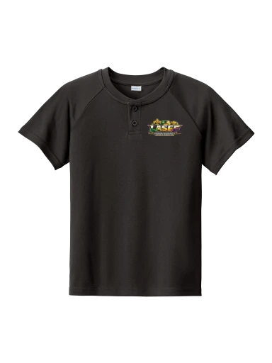 LASEF Youth PosiCharge Competitor 2-Button Henley preview, front