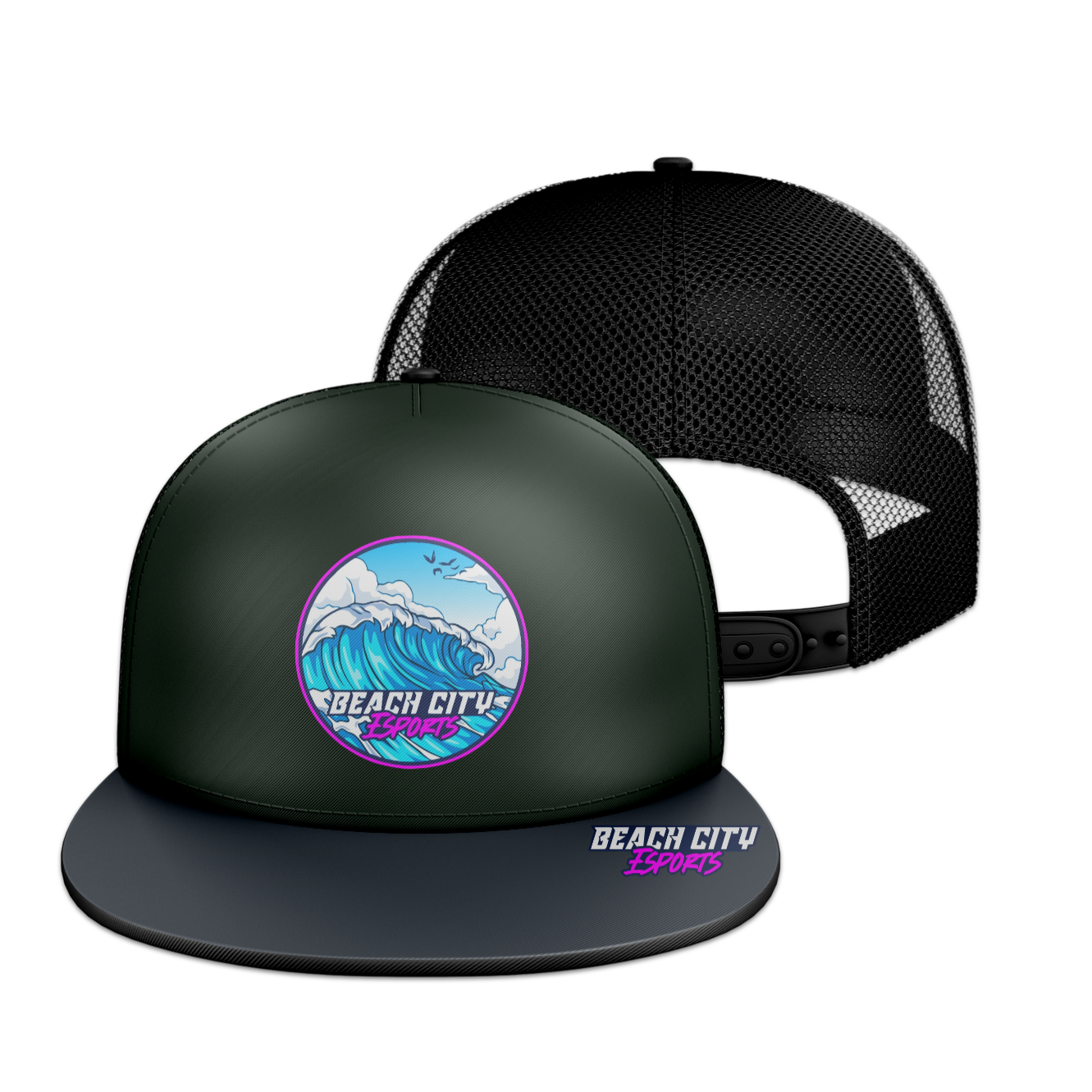 Rendered product preview, stack