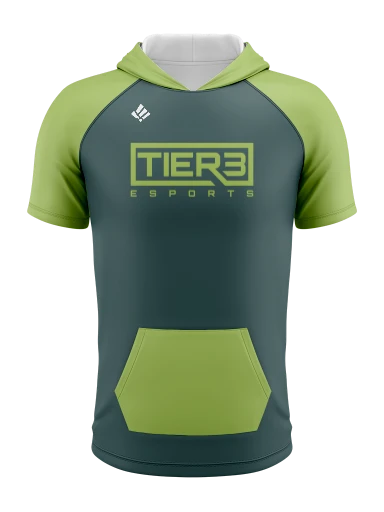 Personalized Men's Lightweight Core Short Sleeve Hoodie preview, front