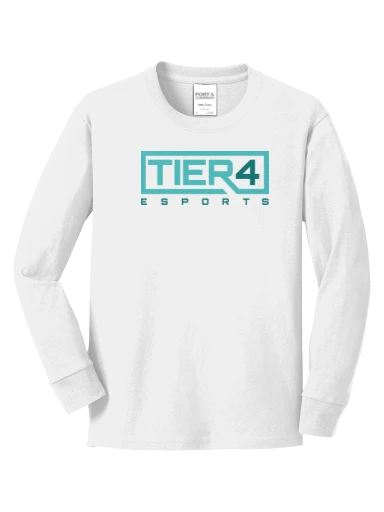 Tier 4 Fan Store Youth Long Sleeve Core Cotton Tee preview, front