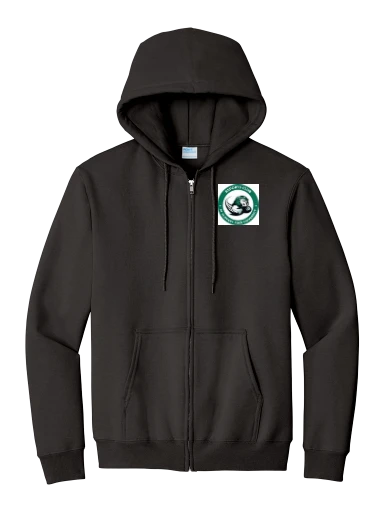 Essential Fleece Full-Zip Hooded Sweatshirt preview, front