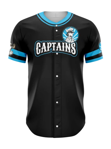 Sublimated Full Button Baseball Jersey preview, front